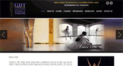 Desktop Screenshot of gastondance.com